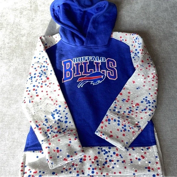 NFL Buffalo Bills Girls Hooded Sweatshirt - Picture 2 of 6